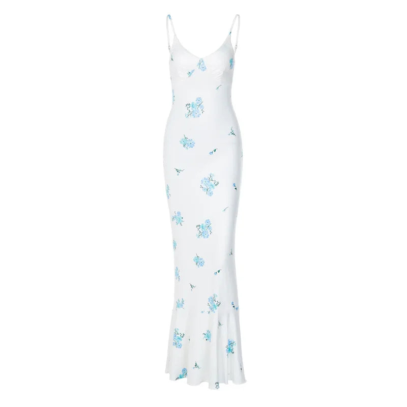 Summer Butterfly Print Folds Bodycon Halter Sling Mini Dresses New Ol Nightclub Beach Party Tight Skirt