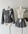 Two-piece Skirt Set Long Sleeve Single Breasted Blazer Coat Lace Pleated Mini Skirt Autumn Korean Outfits