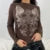 2000s Retro Rhinestone Graphic Print T-shirt Harajuku Grunge Y2k Aesthetics Fairy Crop Top Korean Mall Goth Tees