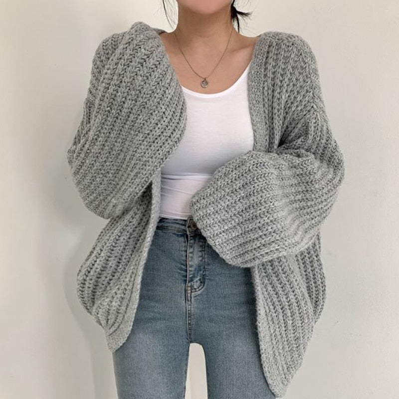 Daisy | ’s Knit Oversized Open Front Sweater