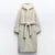 Belted Faux Mink Fur Coat Winter Beige Gradient Furry Fur Jacket Brand Hooded Warm Outerwear Overcoat