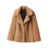Ins Brand Long Faux Rabbit Fur Coat Jacket Winter Oversized Shaggy Plush Fur Coats Street Overcoat