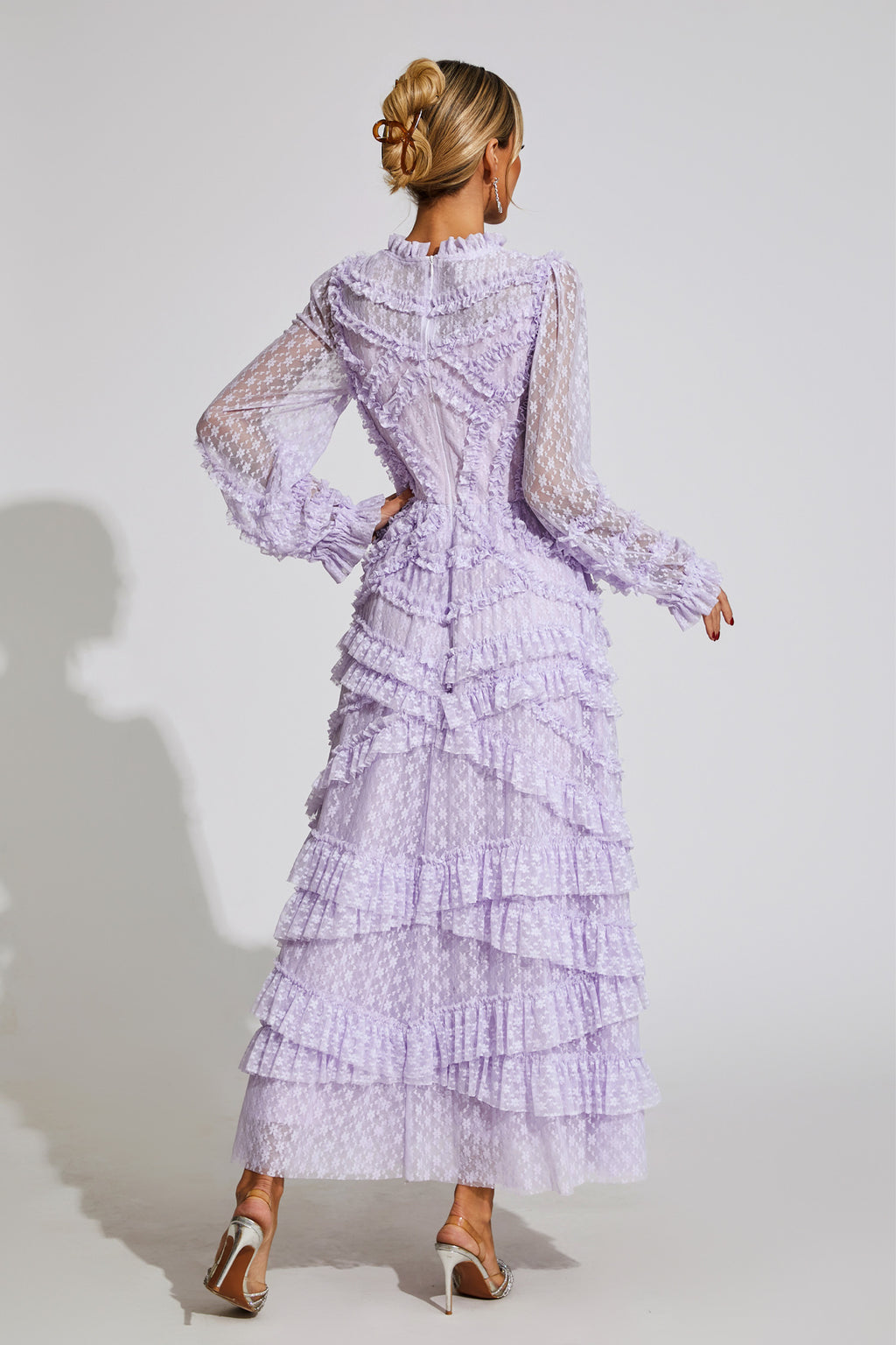 Saroyan Light Purple Midi Dress