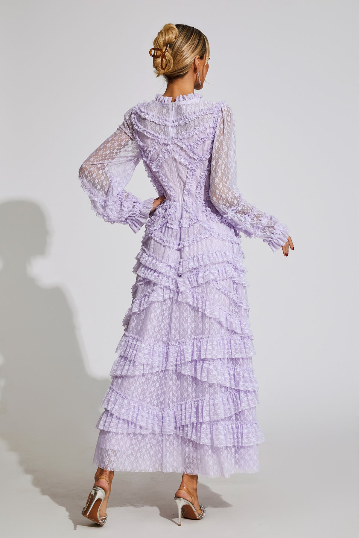Saroyan Light Purple Midi Dress