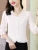 Woman Spring Autumn Style Blouses Shirts Lady Long Sleeve V-neck Color Blusas Tops Df4615
