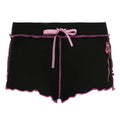 Sweet Korean Stitched Low Waisted Summer Shorts for Coquett Clothes Bow Ruched Skinny Hotpants Kawaii Homewear