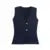 Single Breasted Knitted Vest Top Wine Red V-neck Sleeveless Sweater Tank Female Autumn Lady Knitwear New