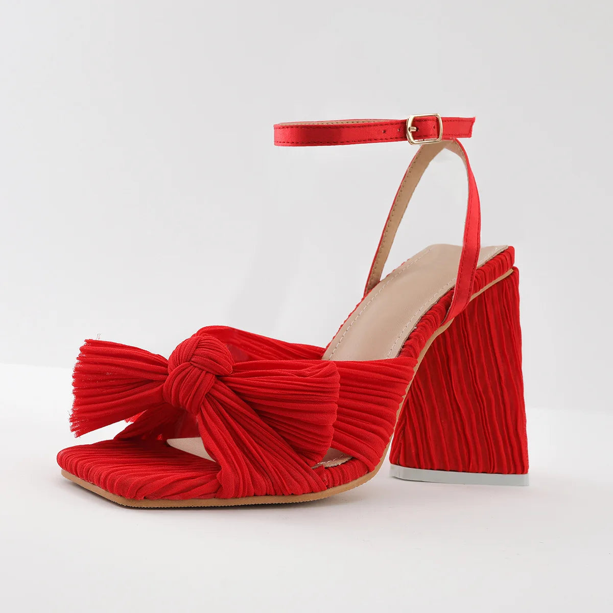 Comfort Shoes for Open Toe Large Size Sandals High Heels Suit Female Beige Buckle Strap Peep Big New Highheeled Blac