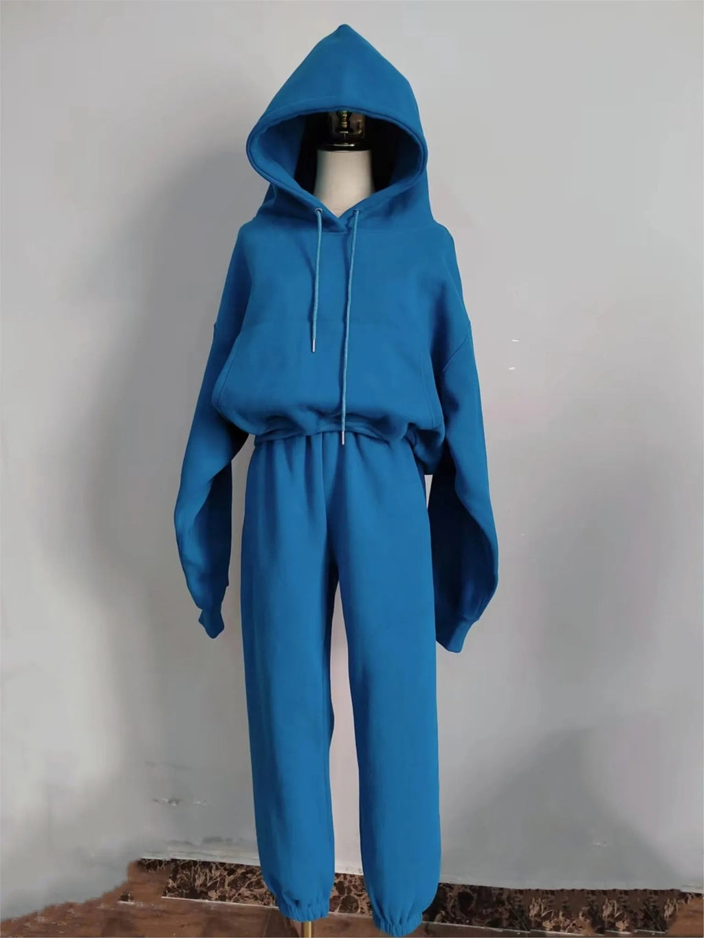 New Hoodies Suit Winter Spring Tracksuit Two Pieces Set Sports Pullover Sweatpants Sweatshirt Mujer