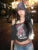 Letter Print Tops Classic Incline Shoulder Short Sleeve Crop T-shirts Summer Wild Street Tees