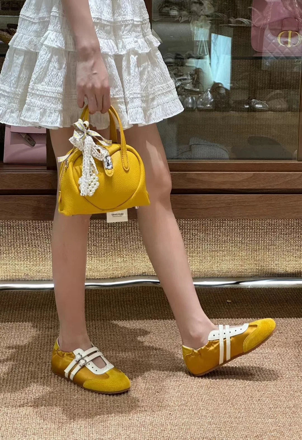 Flats Sports Shoes Sneakers Shallow Loafers Shoes Summer Walking Ballet Trend Sneakers