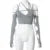 Europe and the United States Y2k Summer New ’s Color Halter Halter Halter Crop Back Sleeved Blouse