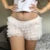 Cottage Coquette Y2k 00s Shorts Kawaii Lace Trim Multi-layers Bottoms Fairycore Retro Lolita Sweet Pettipants