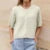 Button Up Short Sleeve Cardigans Preppy Aesthetic Y2k Knitted Sweater T-shirt Loose Fit Knitwear Tops High Street