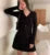 Autumn Y2k Knitted 2-piece Skirt Set Single Breasted V-neck Cardigan Pleated Mini Skirt Korean Suit Knitting Outfits
