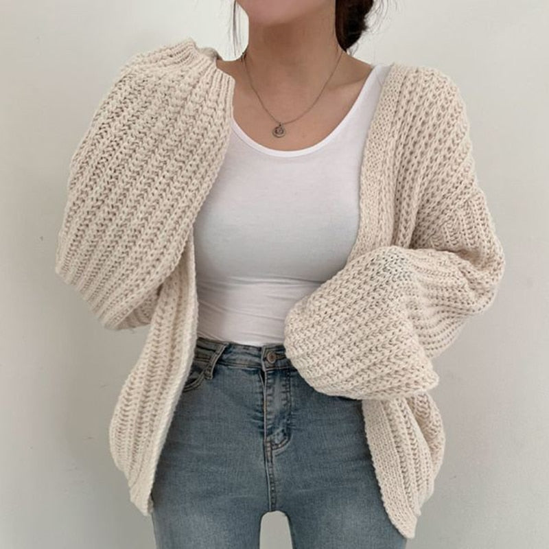 Daisy | ’s Knit Oversized Open Front Sweater
