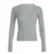 Twist Knit Fitted Sweater Top V Neck With Hooded Long Sleeve Pullovers Knitwear Basic Y2k Outfits