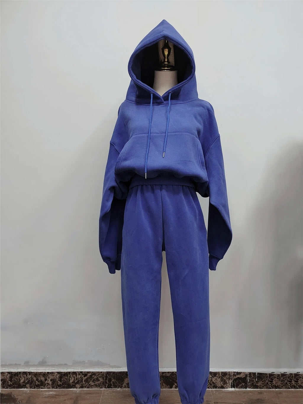 New Hoodies Suit Winter Spring Tracksuit Two Pieces Set Sports Pullover Sweatpants Sweatshirt Mujer