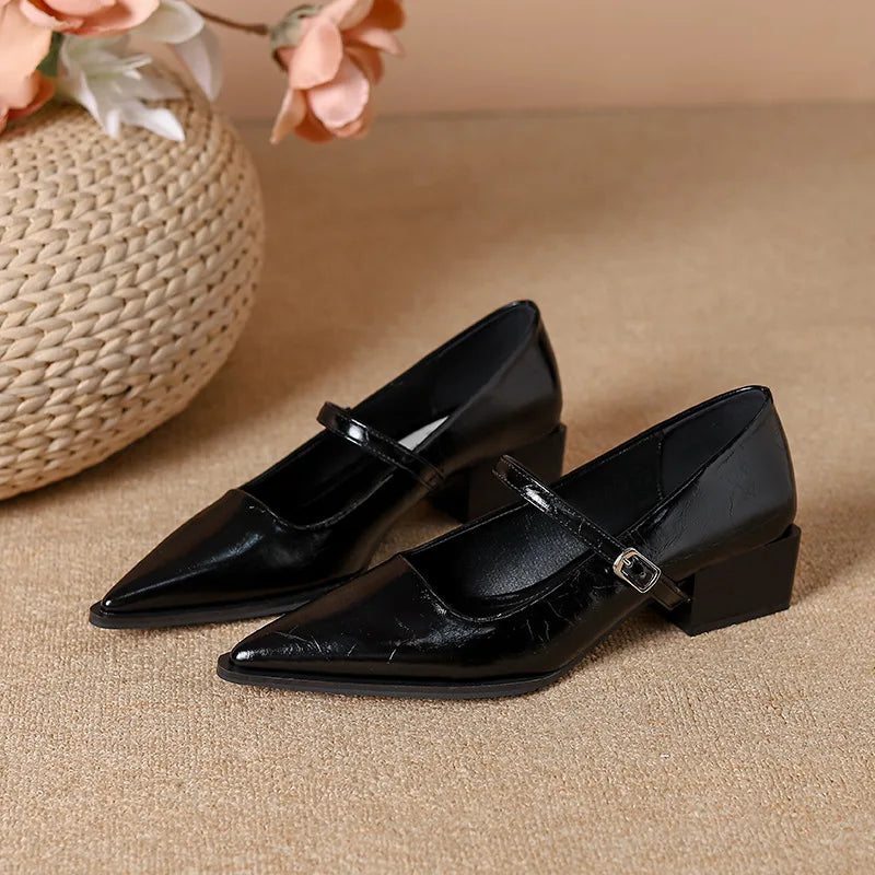 Shoes on Heels Female Footwear Pointed Toe Clogs Platform Shallow Mouth Sneaker Dress New Creepers S