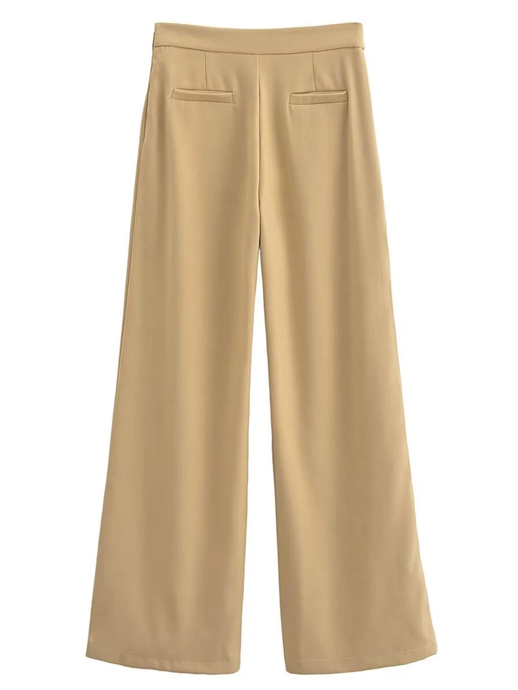 Long Pants Woman Spring High Waist Straight Khaki Pant Female Trousers Clothes