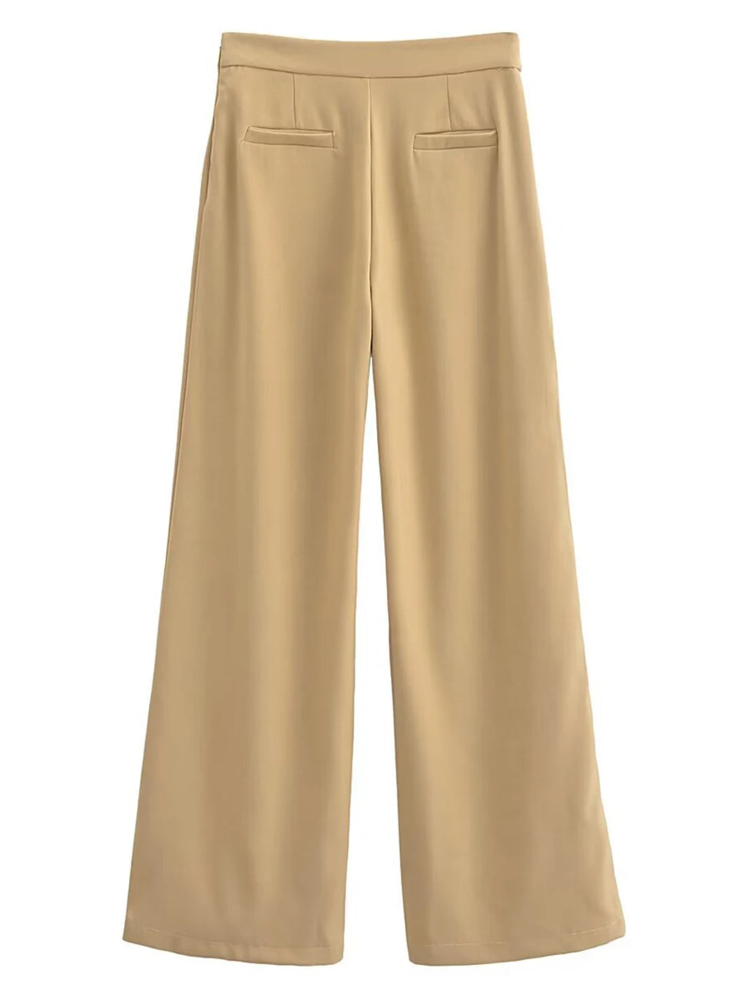 Long Pants Woman Spring High Waist Straight Khaki Pant Female Trousers Clothes