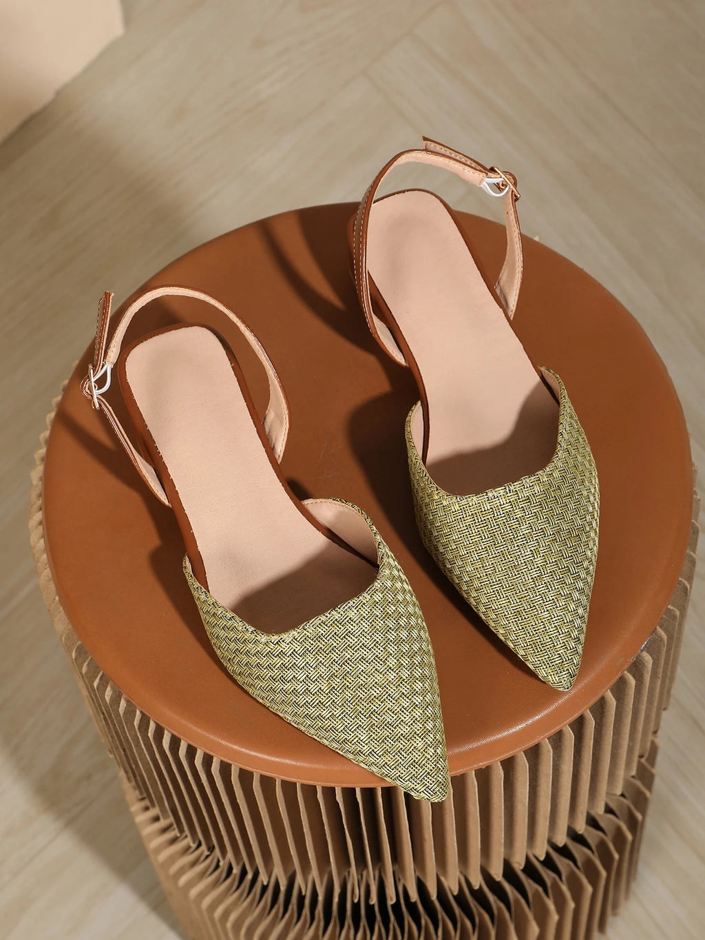 Classic Pointed Toe Block Heel Pumps Shoes, 1.06inch Heels for , Walking Shopping Summer Dress Shoes