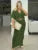 Knit Hollow Out 2 Piece-set Long Skirt ’s Cropped Top Cardigan and High Waist Maxi Skirt Outfits Female Clothes
