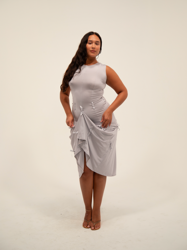 Bow-tie Convertible Dress
