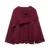 Winter New ’s Clothing Slim Fit Simple Lazy Style Scarf Cape Style Round Neck Long Sleeve Short Knitted Coat Coat