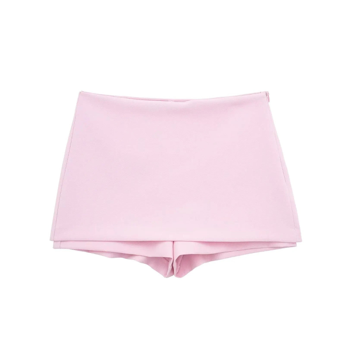 2 Piece Set Halter Tank Tops Sleeveless Slim Cropped Top Female High Waist Mini Skirts Shorts