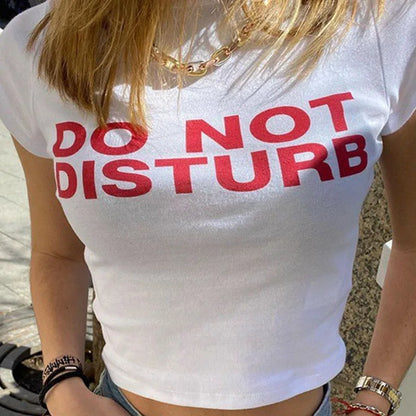 New Printed T-shirt, Fashionable Short Sleeved Top, Y2k Summer Electronic Girl T-shirt, ’s Clothing