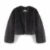 Brand Winter Sweet Pink Cropped Faux Fur Coat Ins Fluffy Fox Fur Jacket Female