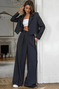 Autumn Winter Office Pants Set