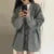 Autumn Winter Cardigan Sweater Coats Female Long Sleeve V-neck Loose Knitted Jackets Sweater Cardigans