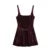 Velvet Sling Mini Dress Square Collar Sleeveless Backless A-line Zipper Party Dresses Lady Vestidos