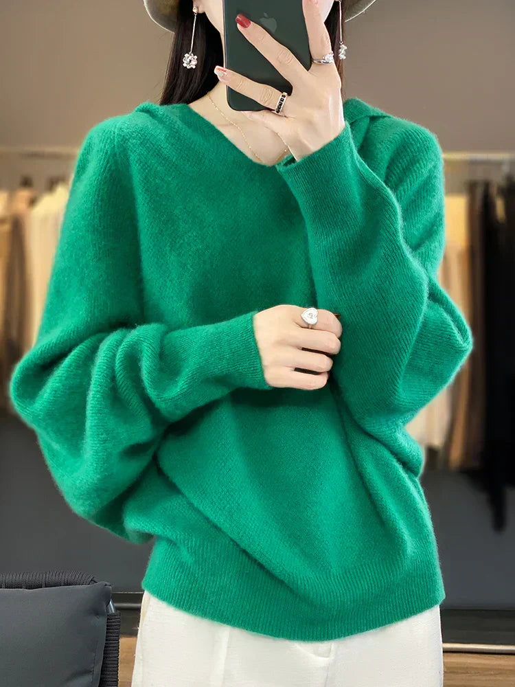 Riley - Soft Hooded Sweater