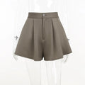 High Waist Wideleg Shorts Bottom Loose Aline Short Pants Leisure Summer New Shorts