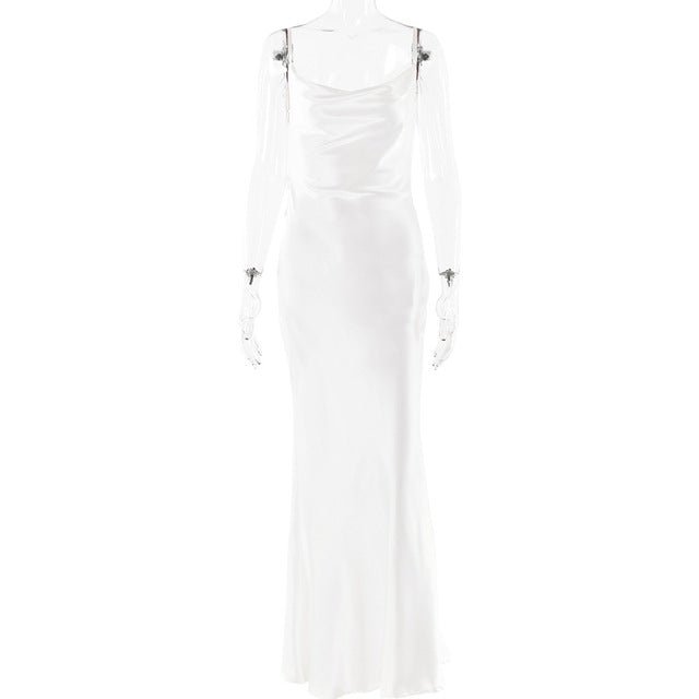 Backless 3drose Tassel Maxi Long Dresses for Sleeveless High Waist Bodycon Dress Lady Party Robe