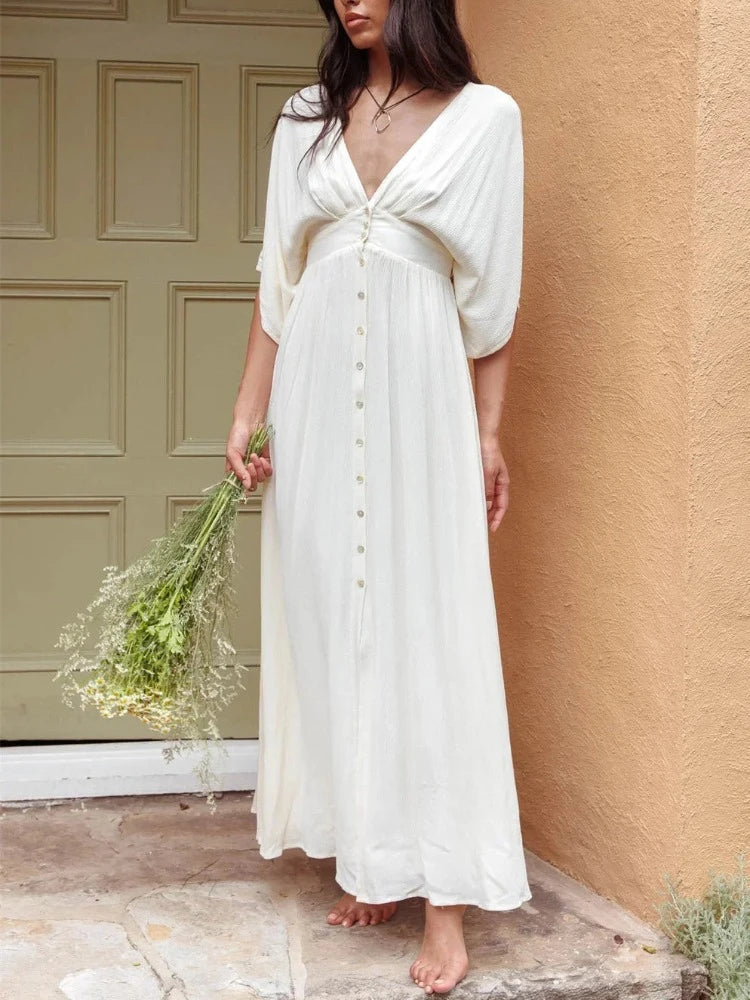 Bella White Dress