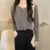 Spring Autumn ’s Knitted Cardigan Korean Single Breasted Long Sleeve Jumper Woman Round Neck Cardigans Outwear