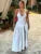2 Piece-set Female V-neck Jumpsuit Outfits Lace-up Pleated High Waist Skirt Sets for White Bandage Outfits