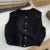 Autumn New Cardigan Korean Knitted Sleeveless Female Sweater Tanks New Slim Tops