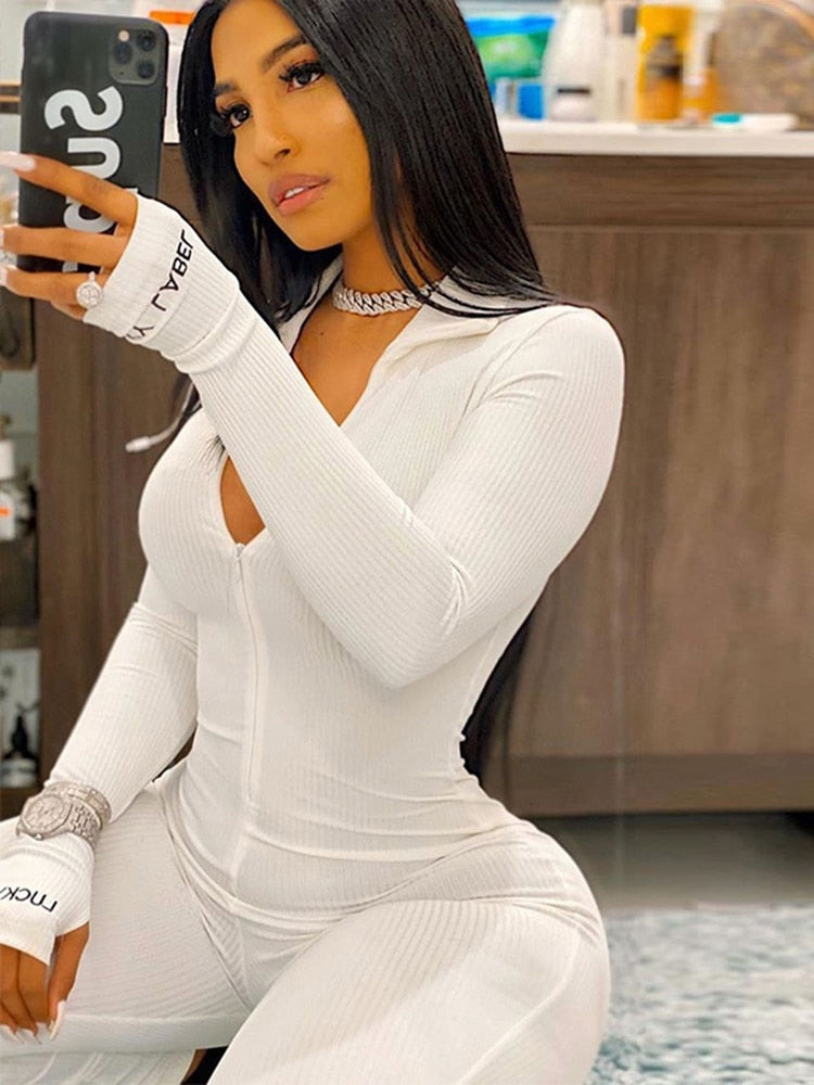 Chiara Zipper Jumpsuit