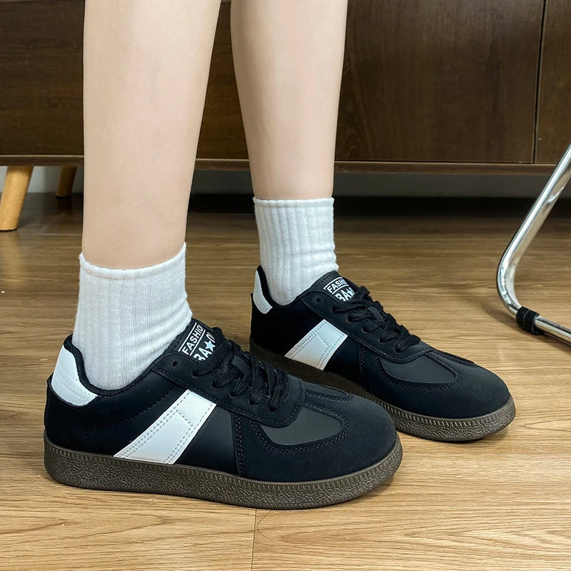 Shoes New Laceup Shoes Outdoor Walking Shoes Sneakers Comfortable Flat Shoes