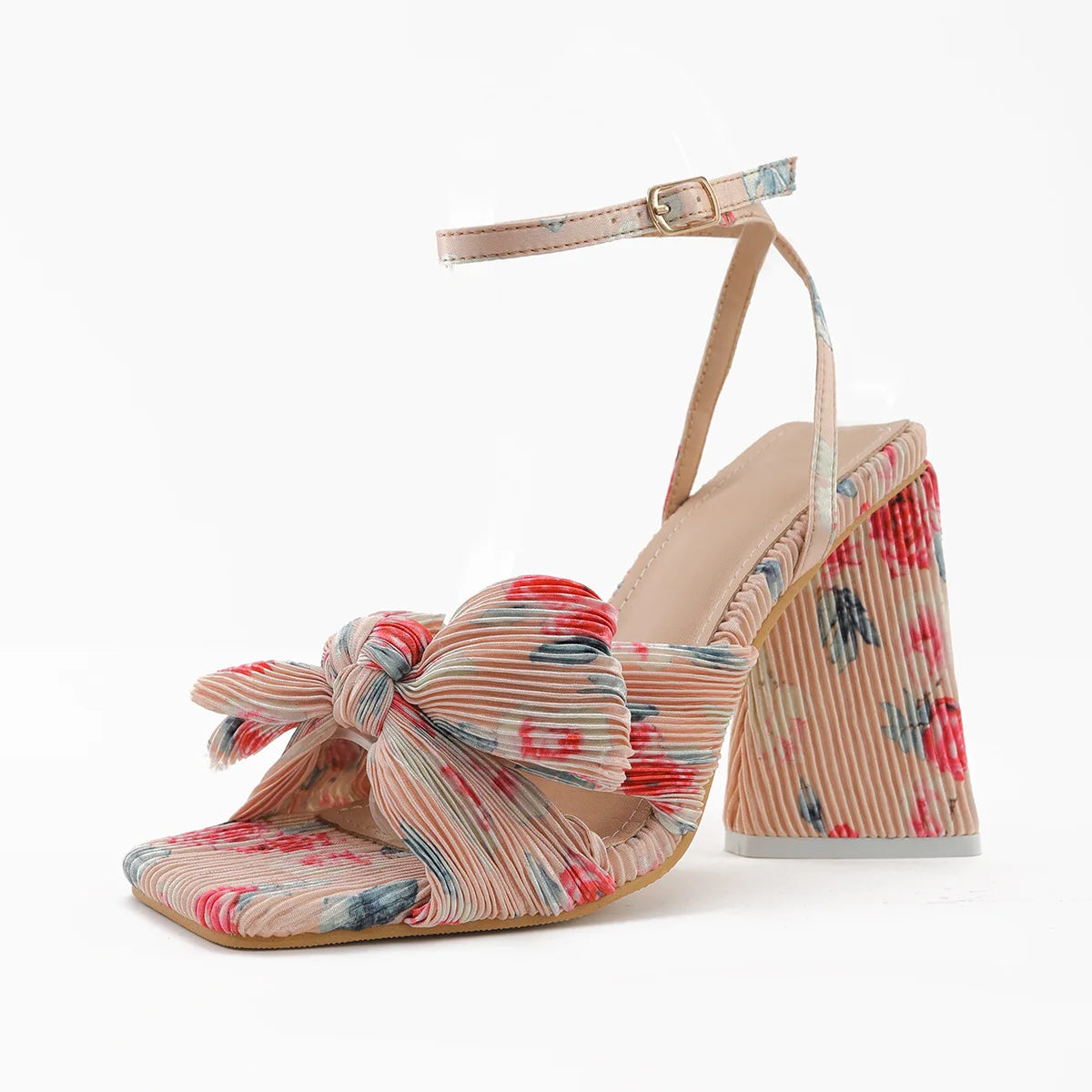 Comfort Shoes for Open Toe Large Size Sandals High Heels Suit Female Beige Buckle Strap Peep Big New Highheeled Blac