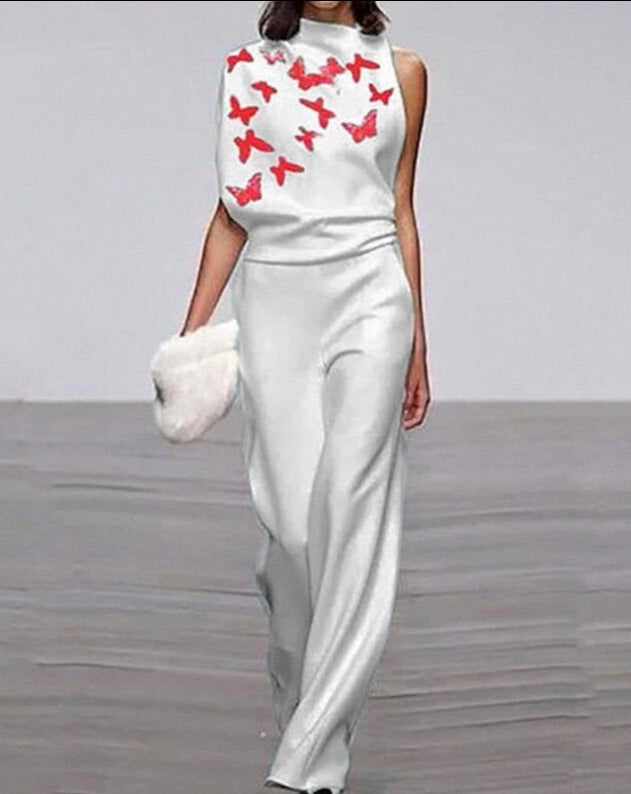 Andriana Abstract Jumpsuit