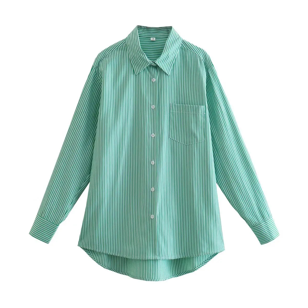 Drawstring Short Pants Sets New Summer Long Sleeve Pocket Irregular Blouse+shorts Outfits Two-piece Set
