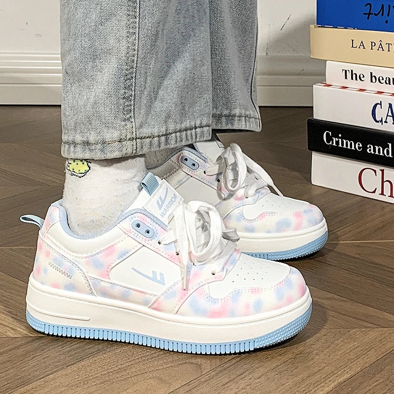 Sports Shoes Lady Clogs Platform Female Sneakers Allmatch Basket Creepers Small New Breathable Leisure Shoes Pla