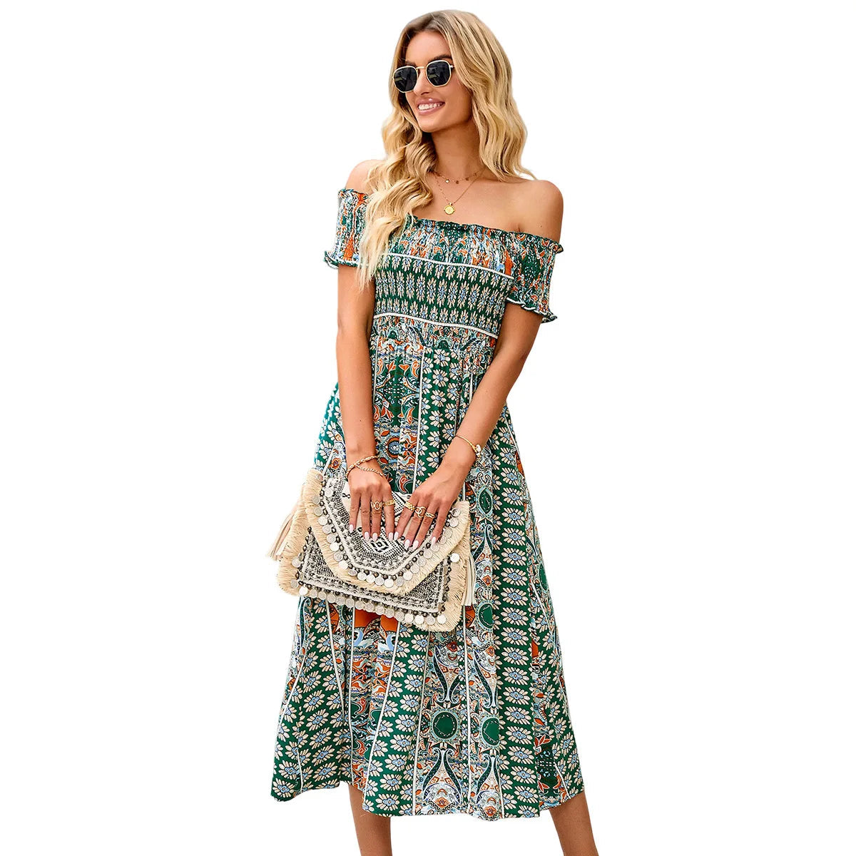 Dress New Product One Shoulder Split Large Hem Skirt With Ruffle Edge Vestido Maxi Dress Bodycon Y2k