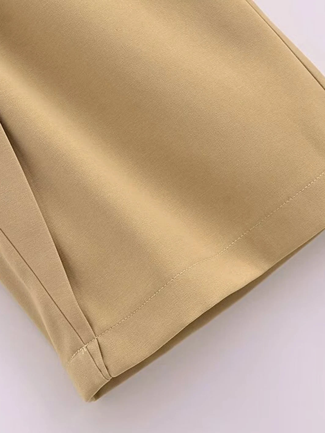 Long Pants Woman Spring High Waist Straight Khaki Pant Female Trousers Clothes